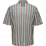 Onscallum - Overhemd - Katoen - Resort Kraag - Korte Mouwen - Regular Fit