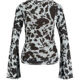 JJXX - Top - Ecru - Polyester - Lange Wijd Mouwen