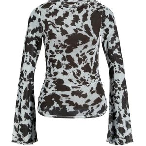 JJXX - Top - Ecru - Polyester - Lange Wijd Mouwen