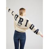 Only Trui Onlsweat Back/sleeve Print Swt 15356793 Birch/night Sky Dames Maat - XS