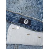 ONLY - KIDS ONLY GIRL - Spijkerrok - Medium Blauw Denim - Met Strass-steentjes