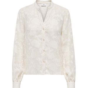 Jacqueline de Yong - Blouse Grace - Ecru - Lange Mouw - 100% Polyester