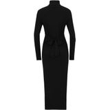 Mamalicious - Levy - Maternity Jurk - Lang Mouw - Midi-lengte