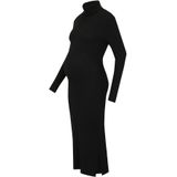 Mamalicious - Levy - Maternity Jurk - Lang Mouw - Midi-lengte