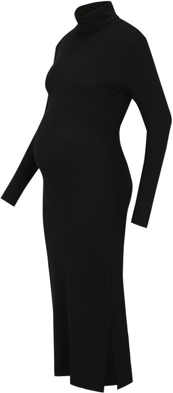 Mamalicious - Levy - Maternity Jurk - Lang Mouw - Midi-lengte