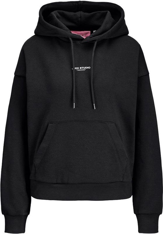Jack & Jones - Vesterbro Relax Jjxx - Hoodie - Zwart - Lange Mouwen