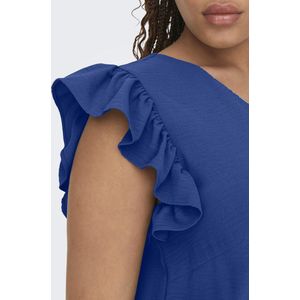 ONLY CARMAKOMA - Lange Jurk - V-Hals - Mouwloos - Maxi Lengte - Regular Fit