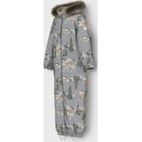 NAME IT - NMNSNOW10 - Functioneel Pak - Bruin - Grijs - Lichtgrijs