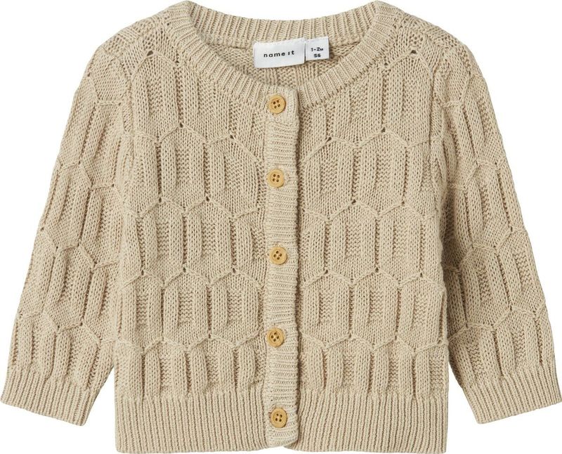 Name It - NbnLomma - Gebreide Cardigan - Peyote