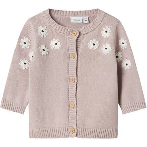 NAME IT Nbflaisy Ls Knit Card voor dames, Burnished Lilac, 50