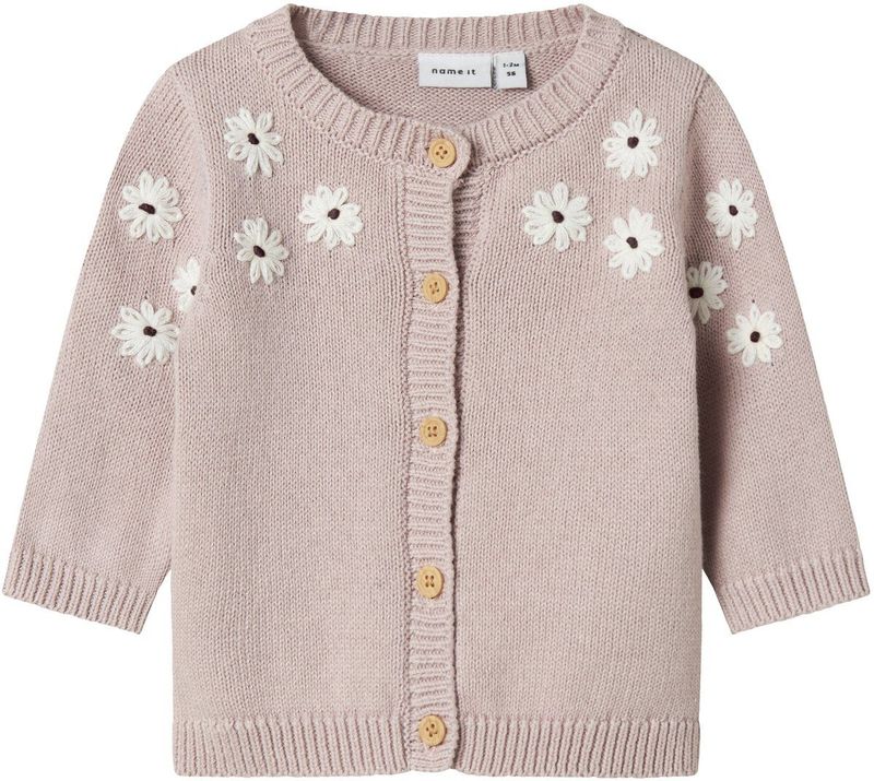 Name It - Baby Vest - Effen Kleur - Lange Mouwen - Katoen