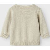 NAME IT Dames NbfLine Ls Knit Card, Peyote Melange, 56