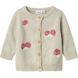 NAME IT Dames NbfLine Ls Knit Card, Peyote Melange, 56