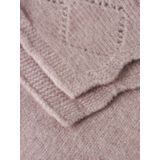 Gebreid Gilet - Mouwloos - Ronde Hals - Vast Katoenen Koord 13 cm