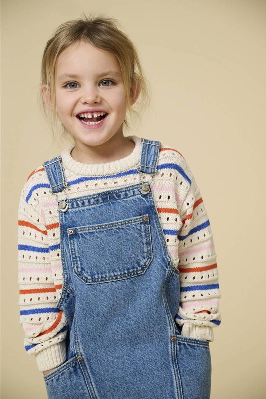 KIDS ONLY MINI - Gebreide Trui - Beige