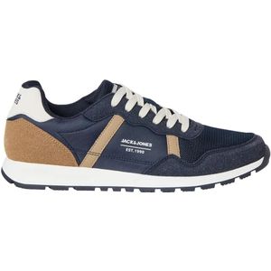 JACK & JONES - Jfwharrow - Sneakers - Donkerblauw/Camel