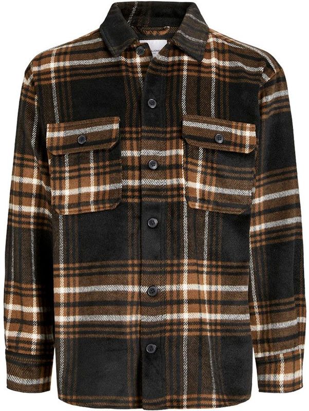 Jack & Jones - Bradley - Overshirt - Plus Size - Lange Mouwen - Knoopsluiting