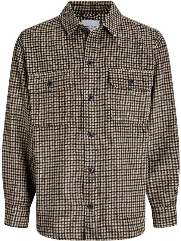 Jack & Jones - Bradley - Overshirt - Plus Size - Lange Mouwen - Knoopsluiting