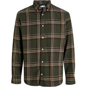 Jack & Jones - Classic Flannel Check - Overhemd - Plus Size - Lange Mouwen