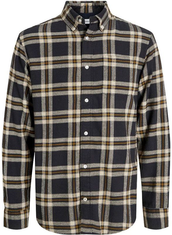 Jack & Jones - Classic Flannel Check - Overhemd - Plus Size - Lange Mouwen