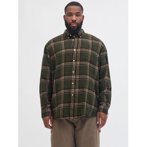 Jack & Jones - Classic Flannel Check - Overhemd - Plus Size - Lange Mouwen