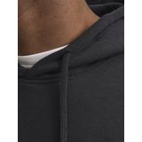 Nike Hoodie Kids - Club Fleece - Zwart Wit - Capuchon en Kangoeroezak