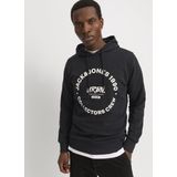 Nike Hoodie Kids - Club Fleece - Zwart Wit - Capuchon en Kangoeroezak