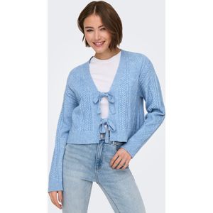 Vest - V-Hals - Lange Mouwen - Geribde Manchetten - Regular Fit