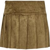 Rok - Imitatiebont - Pluizig - Zacht - Brede Tailleband