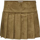 Rok - Imitatiebont - Pluizig - Zacht - Brede Tailleband