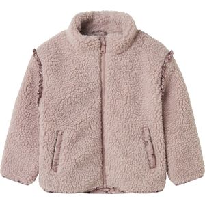 NAME IT - NMFMINNA TEDDY JACKET AOP - Buitenjas - Meisjes