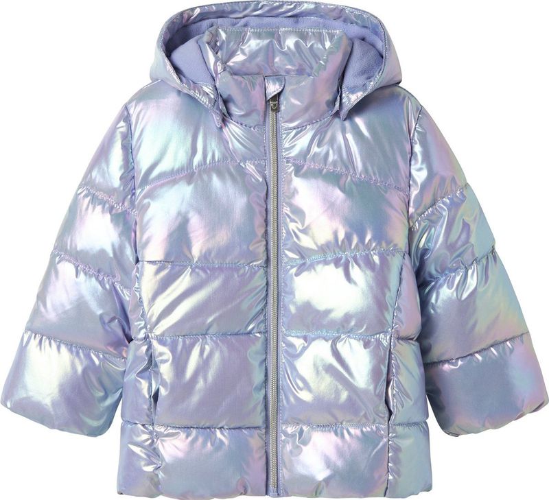 NAME IT - NMFMOLINA - Puffer Jacket - Shiny - Meisjes - Buitenjassen