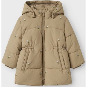 Lange Gewatteerde Jas