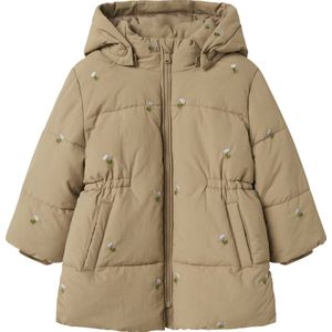 Lange Gewatteerde Jas