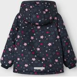 NAME IT - Jas - Jack - Met Afneembare Capuchon - Lange Mouwen - Print