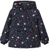 NAME IT - Jas - Jack - Met Afneembare Capuchon - Lange Mouwen - Print