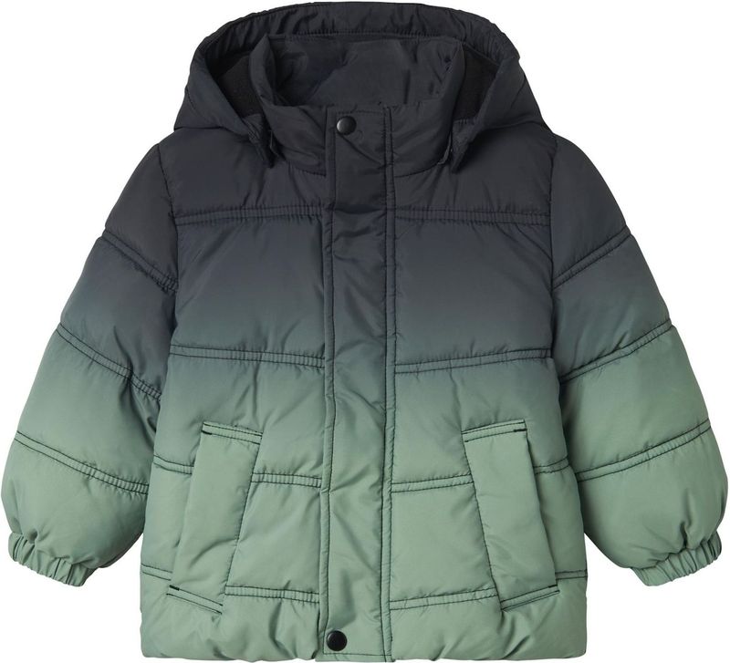 NAME IT - Gewatteerde Jas - Pufferjas - Met Afneembare Capuchon