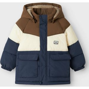 NAME IT - Colour Block - Gewatteerde Jas - Tussenjassen