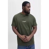 Basic T-shirt - Ronde Hals - Korte Mouwen - Jersey - Plus-size