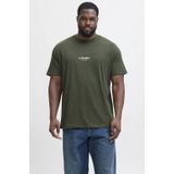 Basic T-shirt - Ronde Hals - Korte Mouwen - Jersey - Plus-size