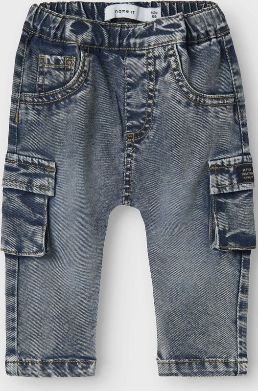 Name It - NBMBen - Baggy Broek - Donkerblauw - TENCEL™ Lyocell