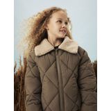 NAME IT Nkfmelbourne buffer jacket2 voor meisjes, Morel, numeric_128
