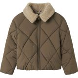 NAME IT Nkfmelbourne buffer jacket2 voor meisjes, Morel, numeric_128