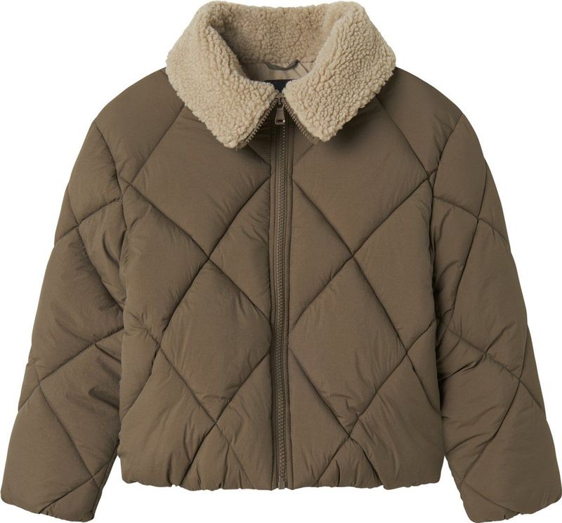 NAME IT Nkfmelbourne buffer jacket2 voor meisjes, Morel, numeric_128