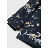 Name It - Nmmsnow05 - Jongensjas - Dark Sapphire - Afneembare Capuchon