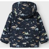 Name It - Nmmsnow05 - Jongensjas - Dark Sapphire - Afneembare Capuchon