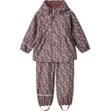 Name It - NmfDry10 - Regenkleding - Fig met Bloemen