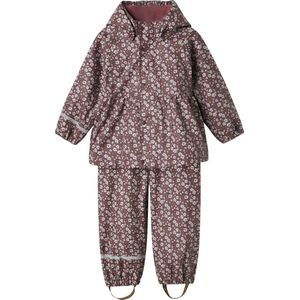 Name It - NmfDry10 - Regenkleding - Fig met Bloemen