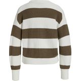 JJXX - Gebreide Trui - Kaki - Ronde Hals - Lange Mouwen