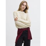 JJXX - JXKELLY - Gebreide Trui - Crème - Losse Pasvorm - Lange Mouw